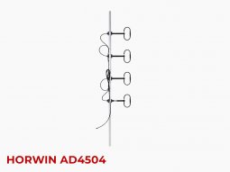 Антена Horwin AD-4504 | 400-470MHz | 6-9dBd