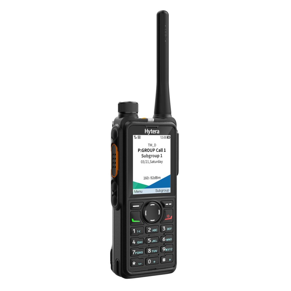Цифрова портативна радіостанція/рація Hytera HP785, VHF, GPS, Bluetooth