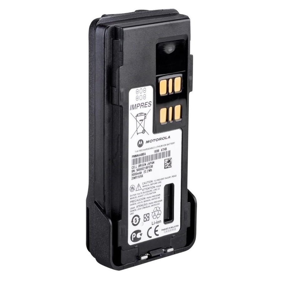 Акумуляторна батарея Motorola PMNN4488A IMPRES Li-Ion 3000mAh для радіостанцій Акумуляторна батарея Motorola PMNN4488A IMPRES Li-Ion 3000mAh для радіостанцій