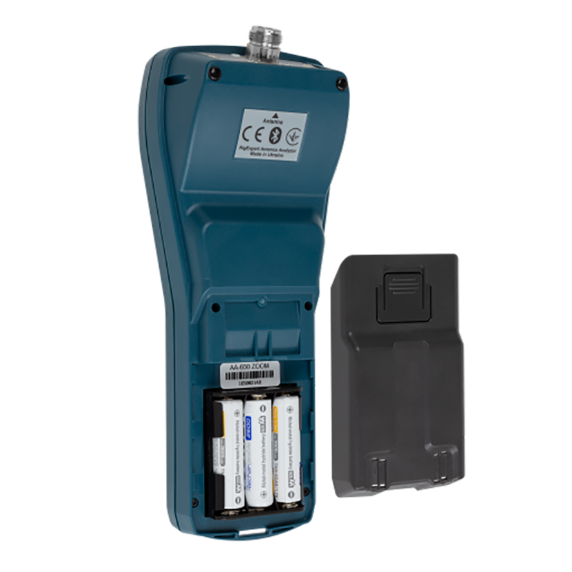 RigExpert AA-650 ZOOM – Аналізатор антен і кабелів (0,1–650 МГц, TFT, BLE, USB) RigExpert AA-650 ZOOM – Аналізатор антен і кабелів (0,1–650 МГц, TFT, BLE, USB)