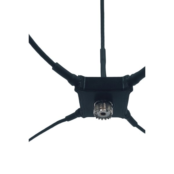 Антена ПАВУК Black BUG DP v2.0 VHF/UHF з  перехідником для рацій Motorola DP/R7/R7a 