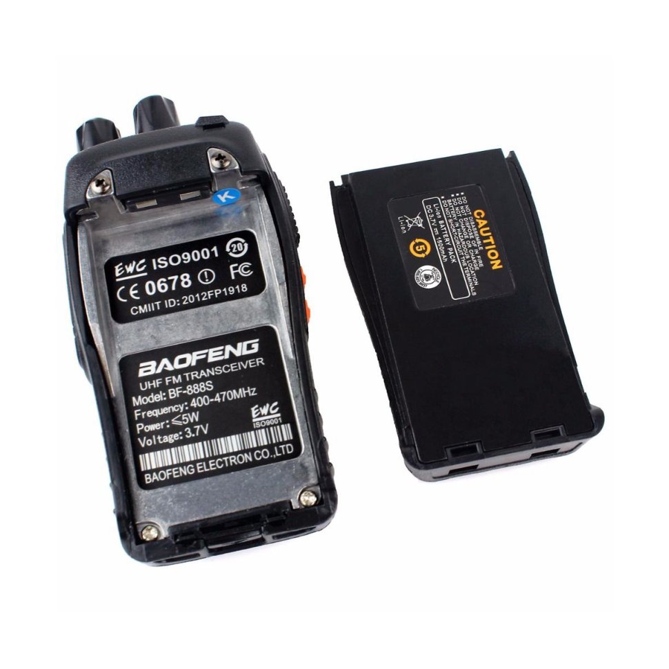 Портативная UHF-радиостанция Baofeng BF-888S