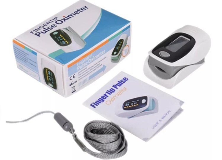 Пульсоксиметр IMDK PO-A3AO вимірювач рівня кисню в крові та пульсу