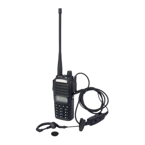Baofeng UV-82 + Гарнітура Baofeng з подвійною кнопкою РТТ