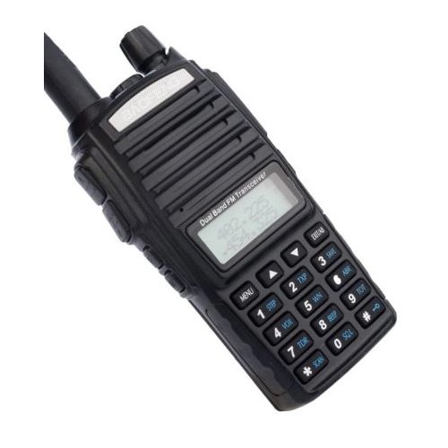 Baofeng UV-82 + Гарнітура Baofeng з подвійною кнопкою РТТ