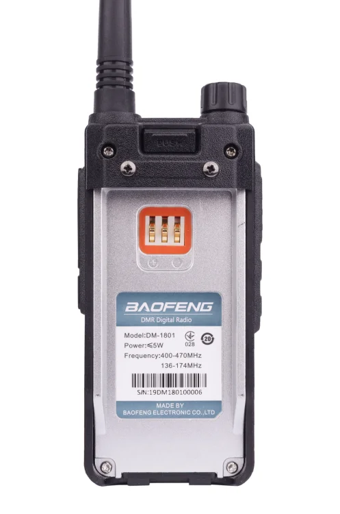 Цифрова DMR-радіостанція Baofeng DM-1801
