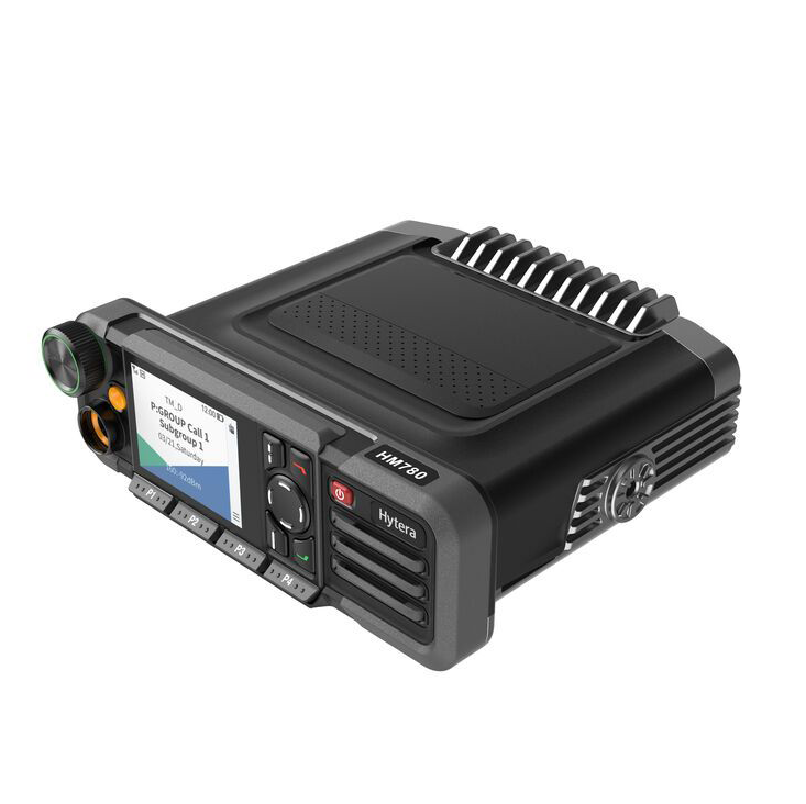 Цифрова автомобільна радіостанція/рація Hytera HM785, UHF, 5/25W, GPS, Bluetooth