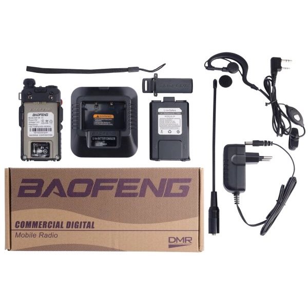 Портативна DMR-радіостанція Baofeng DM-5R V3